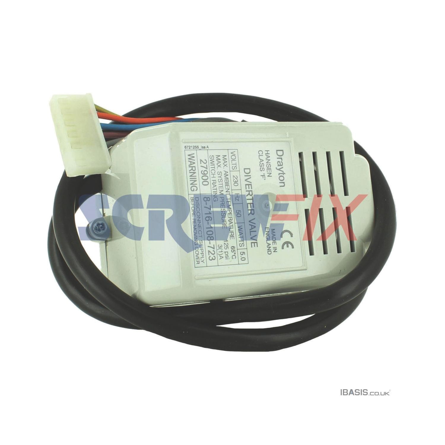Worcester Bosch 87161087230 Diverter Valve Actuator Assembly (339TP)