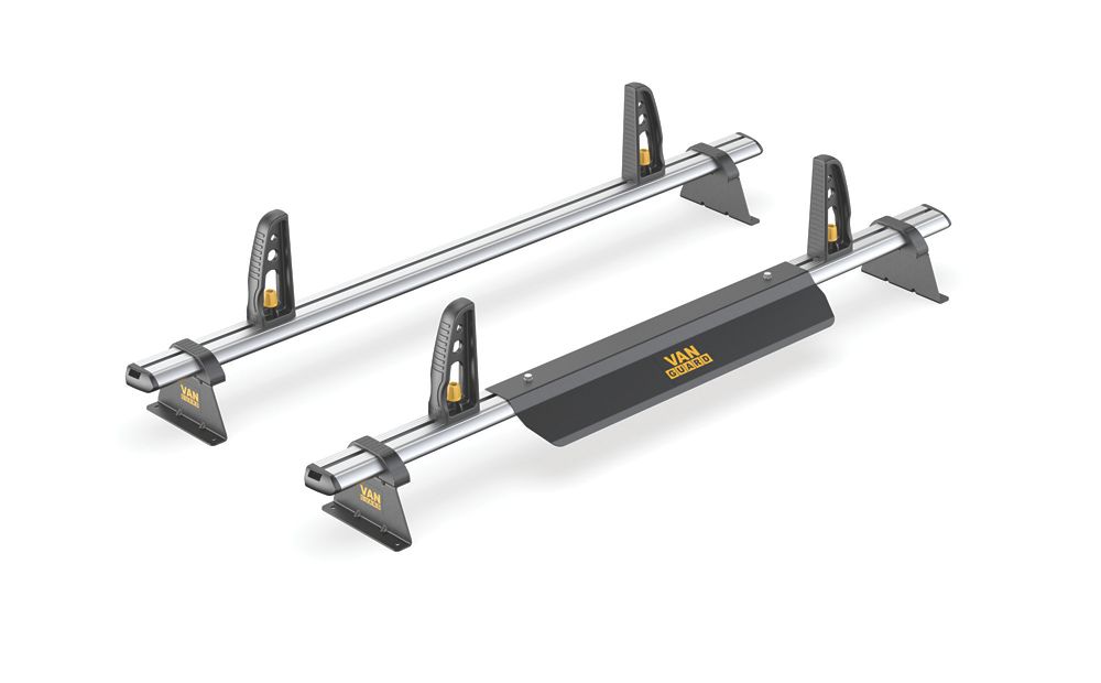 Van Guard VG337-3-L2H1 Nissan Primastar 2022 on ULTI Roof Bars 1570mm