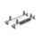 Van Guard VG337-3-L2H1 Nissan Primastar 2022 on ULTI Van Roof Bars 1570mm