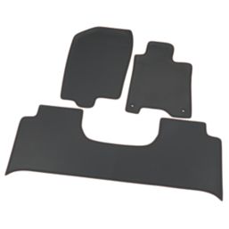 Unique Products Nissan Navara 2016 - 2018 Rubber Automotive Mat 3 Pieces