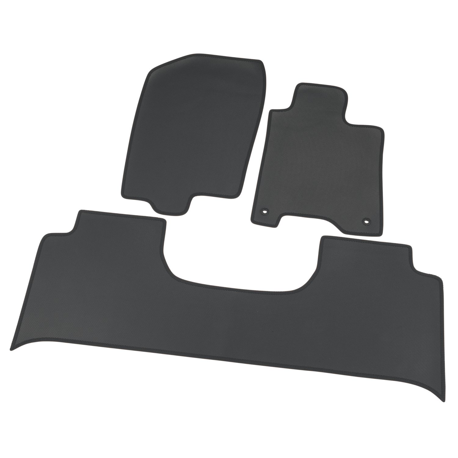 Unique Products Nissan Navara 2016 - 2018 Rubber Automotive Mat 3 Pieces (339VE)