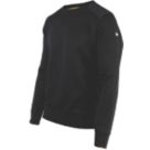CAT Essentials Crewneck Sweatshirt Black 2X Large 50-52" Chest