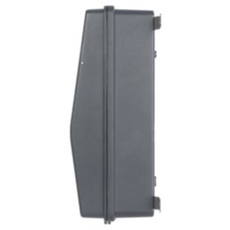 Lewden PRO IP65 Weatherproof Outdoor 6-Module 4-Way Populated  EV Charger Consumer Unit with SPD