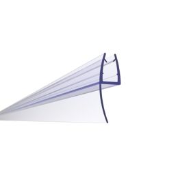 ETAL Neo Blade/Fin Shower Door Seal Clear 6mm x 2000mm