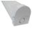 Brackenheath  Single 4' LED Batten 10-20W 3000lm 220V-240V
