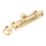 Heavy Duty Door Bolt Polished Brass 100mm