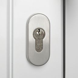 Fab & Fix  Euro Escutcheon (Single) Stainless Steel 50 x 33mm