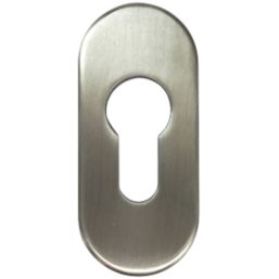 Fab & Fix  Euro Escutcheon (Single) Stainless Steel 50 x 33mm