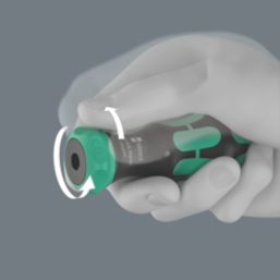 Wera 80 RA 6mm Hex Ratcheting Screwdriver Handle for Vario Blades