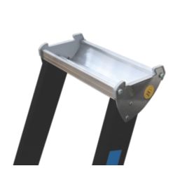 Zarges Aluminium 2.00m 5 Step Platform Step Ladder