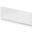Highlife Bathrooms Halite Adjustable Front Bath Panel 1900mm Gloss White 2 Pieces
