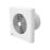 Manrose Quiet Fan X5/ QF100HTX5OP 100mm (4") Axial Bathroom Extractor Fan with Humidistat & Timer White 220-240V