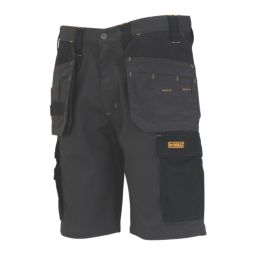 DEWALT Valdez Work Shorts Grey/Black 38" W