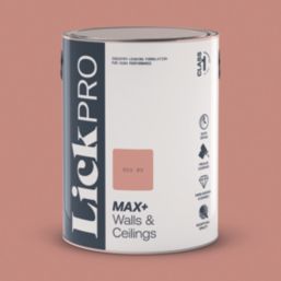 LickPro Max+ 5Ltr Red 03 Eggshell Emulsion  Paint