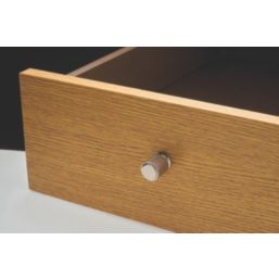 Elite Knobs & Handles Kensington Knurled Cabinet Knob Brushed Nickel 20mm