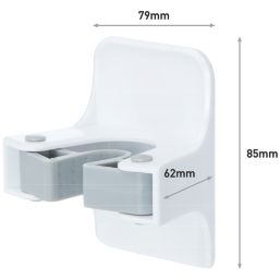Command White Self-Adhesive Broom Gripper 2 Pack