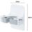Command White Self-Adhesive Broom Gripper 2 Pack