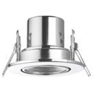 LAP Cosmoseco Tilt  Fire Rated LED Downlight Chrome 5.8W 450lm