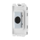 British General  Grid Brush Flex Outlet Polished Chrome