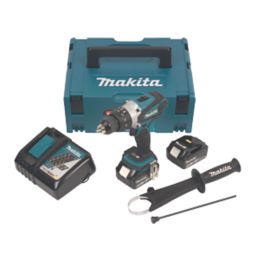 Refurb Makita DHP458RTJ 18V 2 x 5.0Ah Li-Ion LXT  Cordless Combi Drill