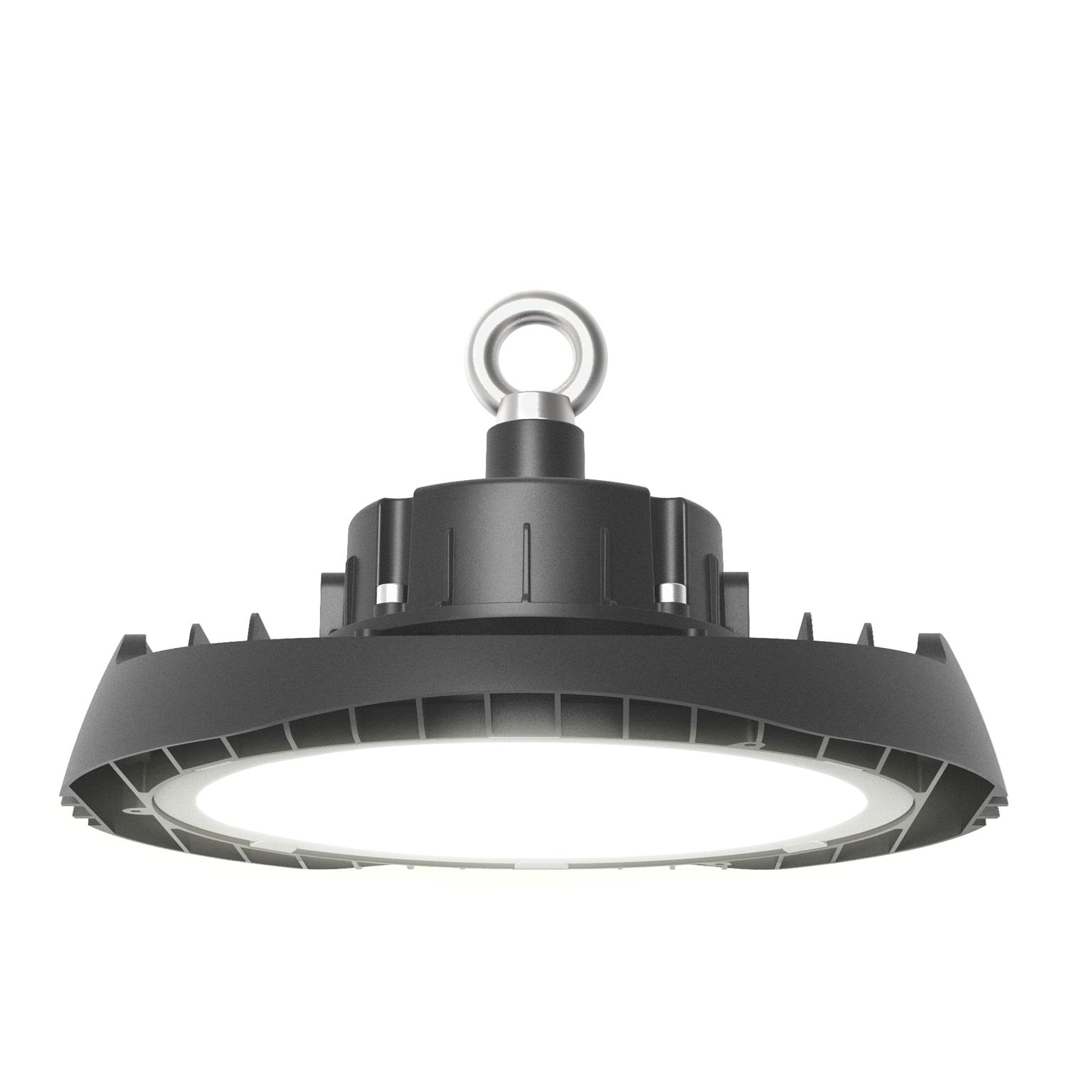 4lite Maintained Emergency LED Highbay With Microwave Sensor Black 150W 19,500lm (340RR)