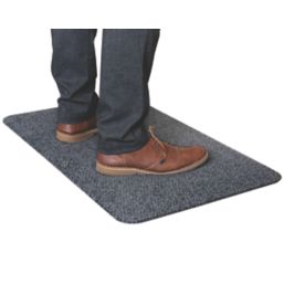 COBA Alba Anti-Fatigue Floor Mat Grey 1m x 0.6m x 14mm