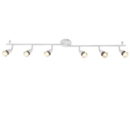 Saxby Amalfi Bar 6-Light Spotlight Gloss White