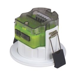 Luceco FType MK2 Fixed  Fire Rated LED Downlights White 4/6W 710/725/750/745lm 10 Pack