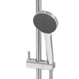 Swirl Bonda HP Rear-Fed Exposed Chrome Thermostatic Multi Head Shower