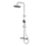 Swirl Bonda HP Rear-Fed Exposed Chrome Thermostatic Multi Head Shower