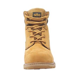 Site Savannah Size 11  Tan Waterproof Steel Toe Cap Safety Boots