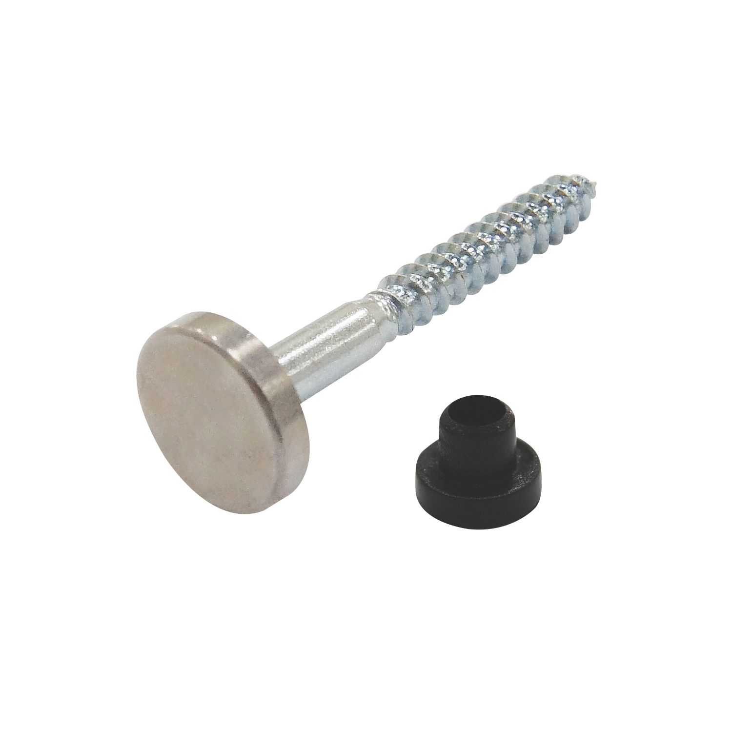 Easyfix Mirror Screws 8ga x 1 1/2" Satin Chrome 10 Pack (3413J)