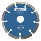 Erbauer  Masonry Diamond Wall Chasing Blade 125mm x 22.23mm 2 Pack