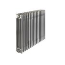 Acova 600mm x 812mm 4629BTU Raw Metal Horizontal 4 Column Radiator