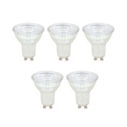 LAP Narrow Beam Angle  GU10 LED Light Bulb 345lm 2.5W 5 Pack