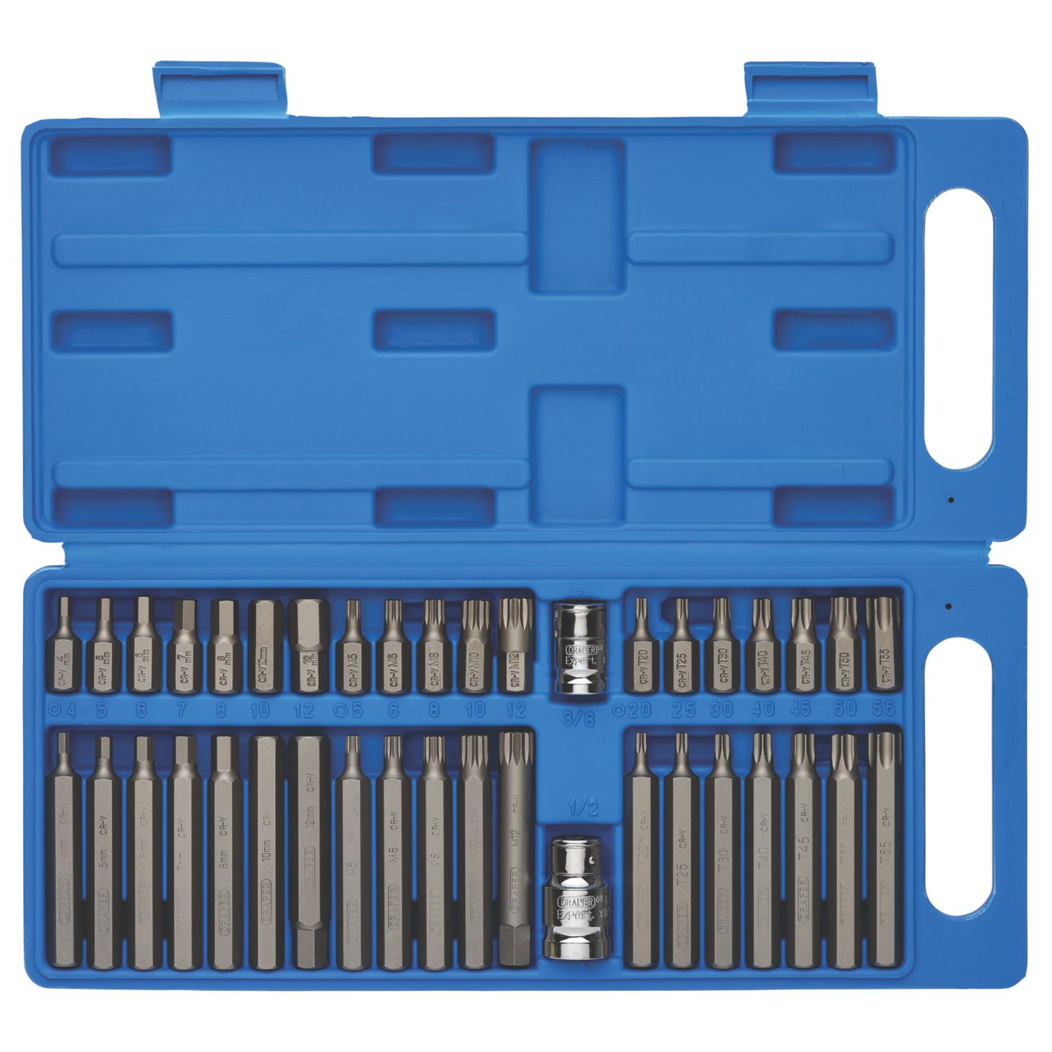 Draper Mixed Drive Mechanics Bit Set 40 Pieces (341CM)
