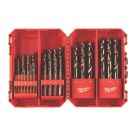 Milwaukee HSS-G Cobalt Round Shank Metal Drill Bit Set 25 Pieces