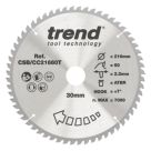 Trend CSB/CC21660T Wood Saw Blade 216mm x 30mm 60T