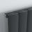 Ximax James 1800mm x 470mm 3526BTU Anthracite Vertical Designer Radiator