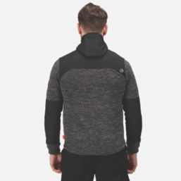 Regatta Heist Hybrid  Fleece Jacket Ash Marl/Black Medium 39.5" Chest