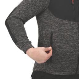 Regatta Heist Hybrid  Fleece Jacket Ash Marl/Black Medium 39.5" Chest