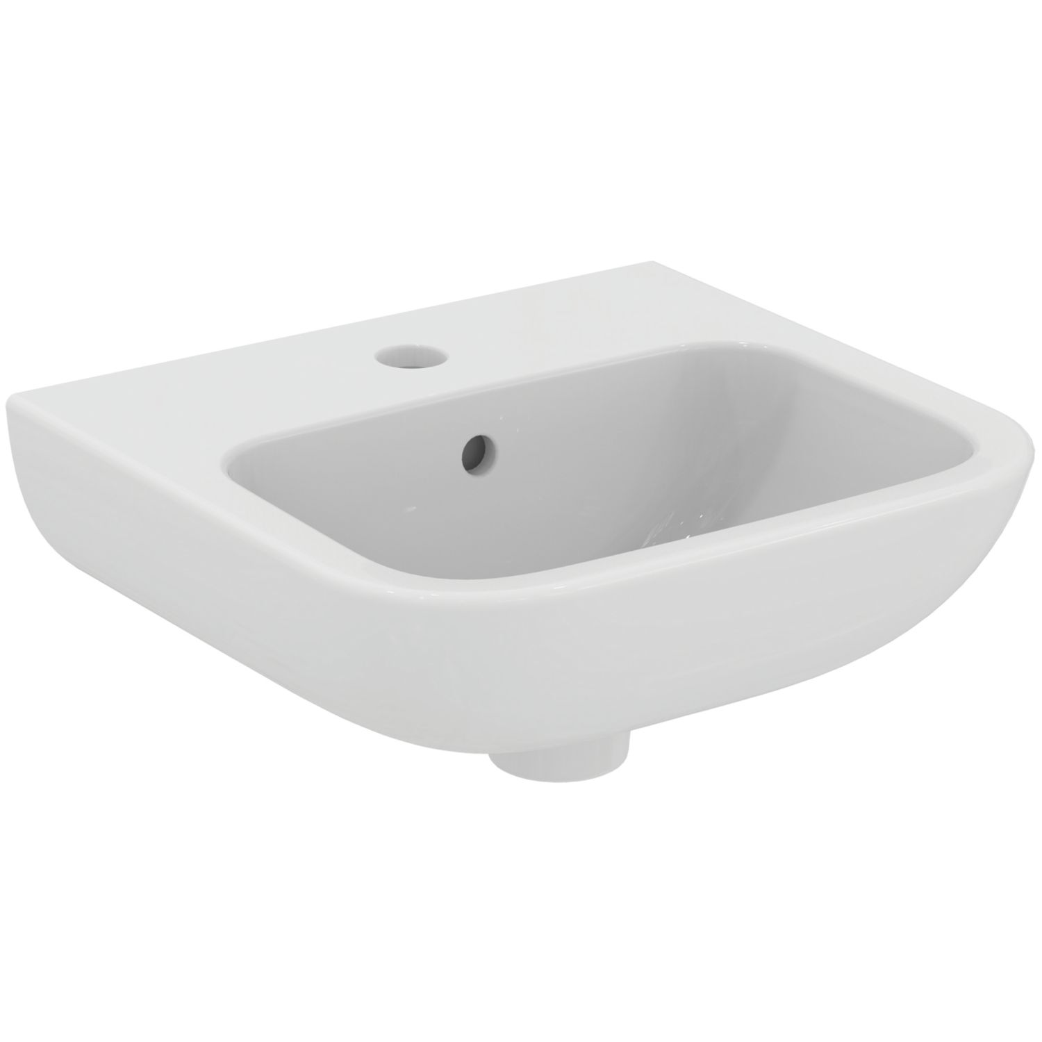 Armitage Shanks Portman 21 Hand Rinse Washbasin with Overflow 1 Tap Hole 400mm (341JY)