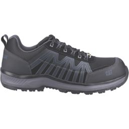 CAT Charge S3 Size 12  Black  Water-Resistant  Safety Trainers