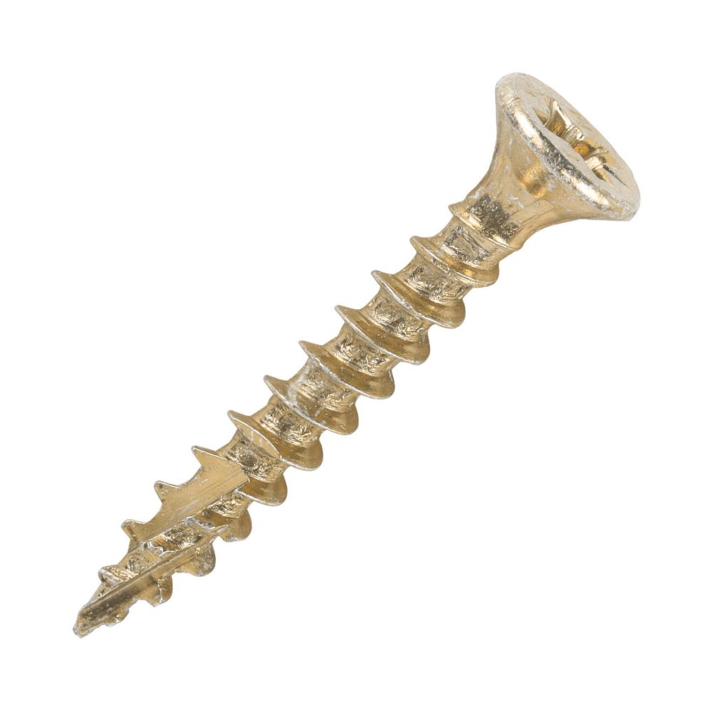 Timco C2 Strong-Fix PZ Double-Countersunk  Multipurpose Premium Screws 3.5mm x 25mm 2000 Pack