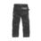 Scruffs Pro Flex Holster Work Trousers Black 36" W 30" L