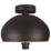 Eglo Mogano 2 Ceiling Light Black/Copper