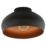 Eglo Mogano 2 Ceiling Light Black/Copper