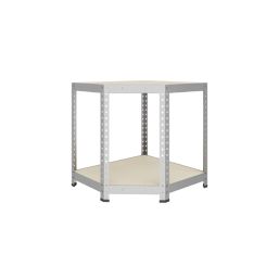 RB Boss Fastlok UDL/GALV 4-Tier Metal Garage Shelving Unit 420mm x 750mm x 1800mm