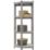 RB Boss Fastlok UDL/GALV 4-Tier Metal Garage Shelving Unit 420mm x 750mm x 1800mm