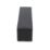 FloPlast  Square Downpipes Black 65mm x 2.5m 6 Pack